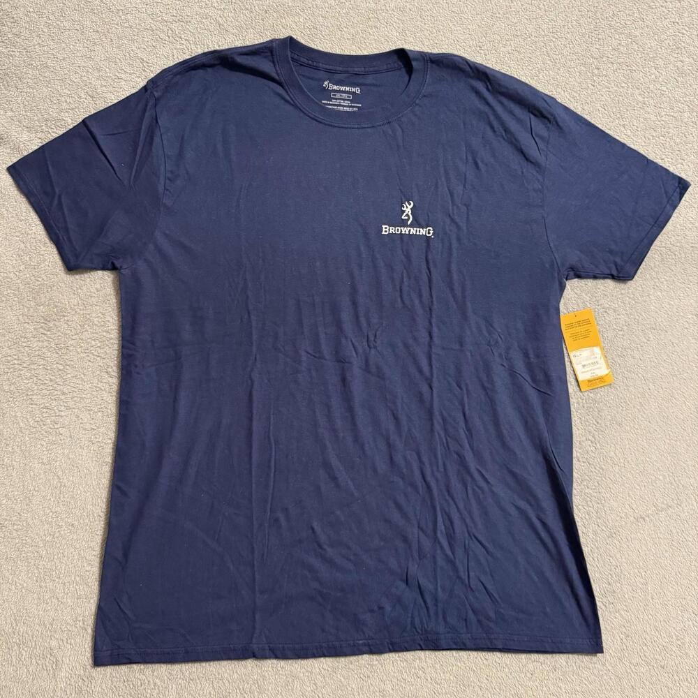 Browning Land of the Free Graphic T-Shirt 2XL Men’s
